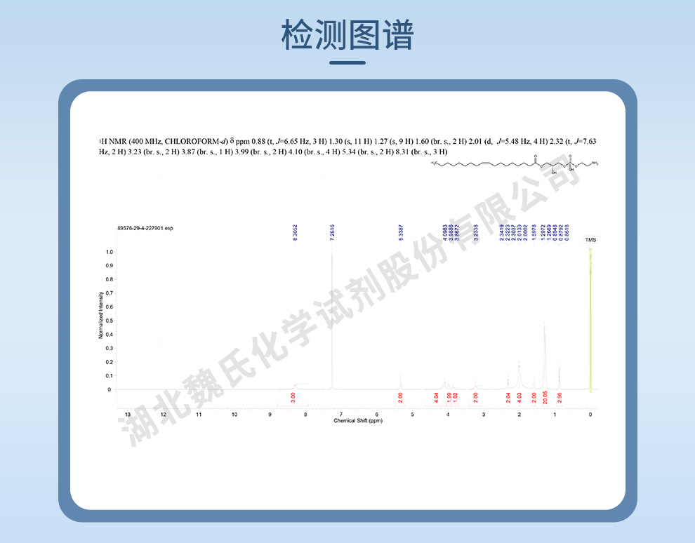 溶血磷脂酰乙醇胺光谱
