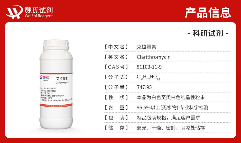 Clarithromycin Product details