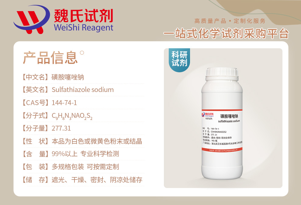 sulfathiazole sodium Product details